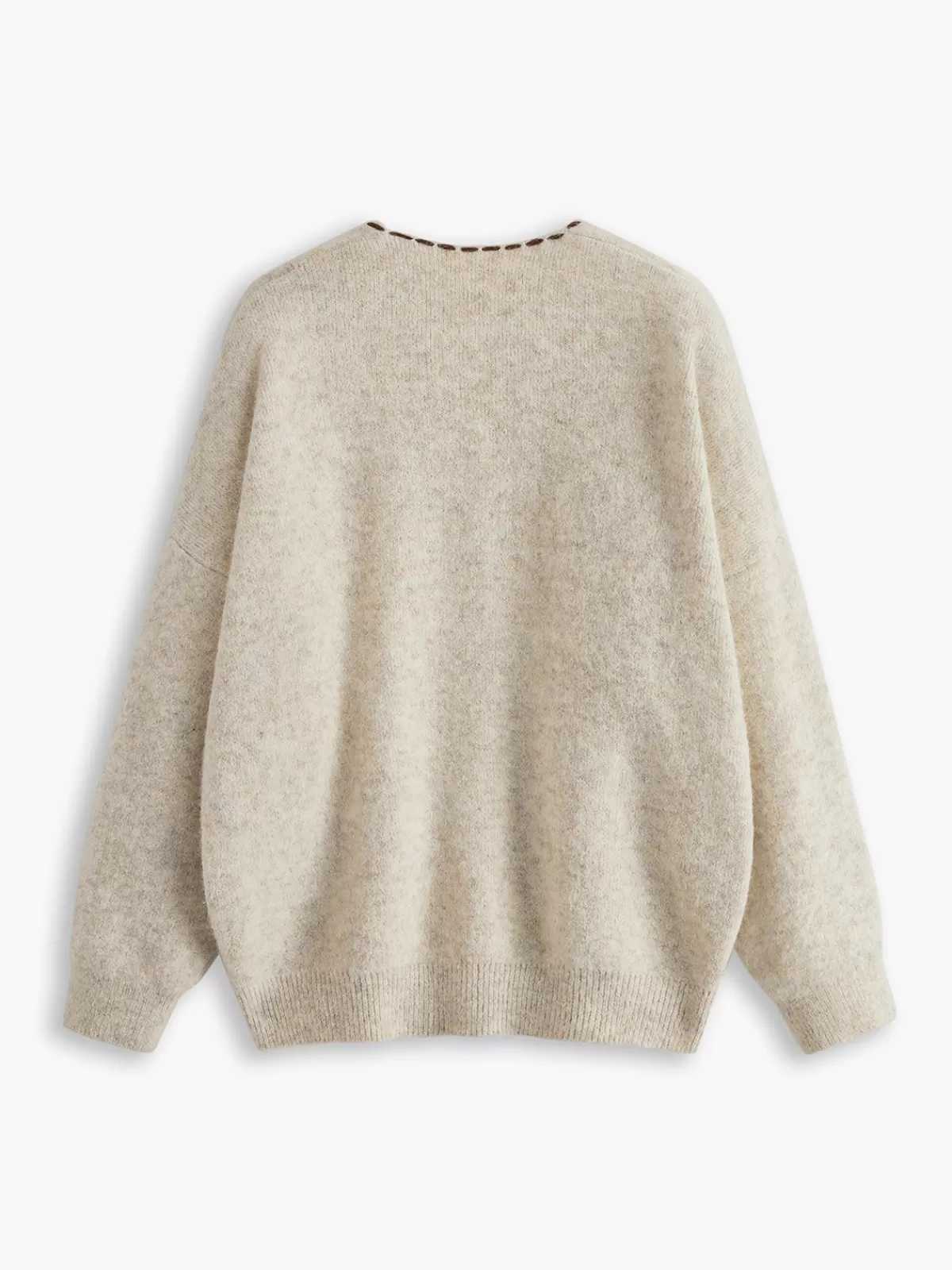 COMMENSE Elegant Soft Breasted Cardigan White Cheap