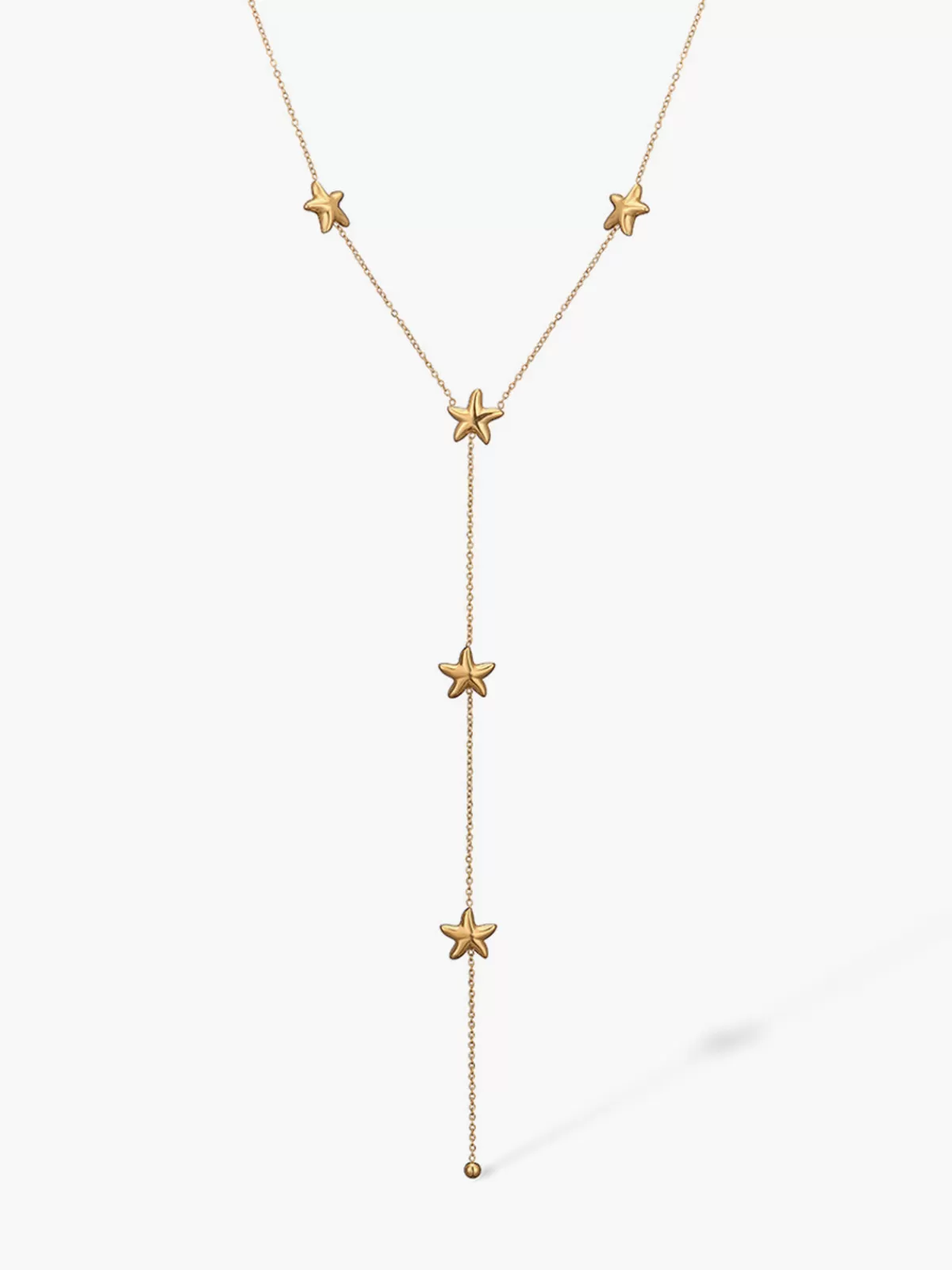 COMMENSE en Star Tassel Necklace Gold Store