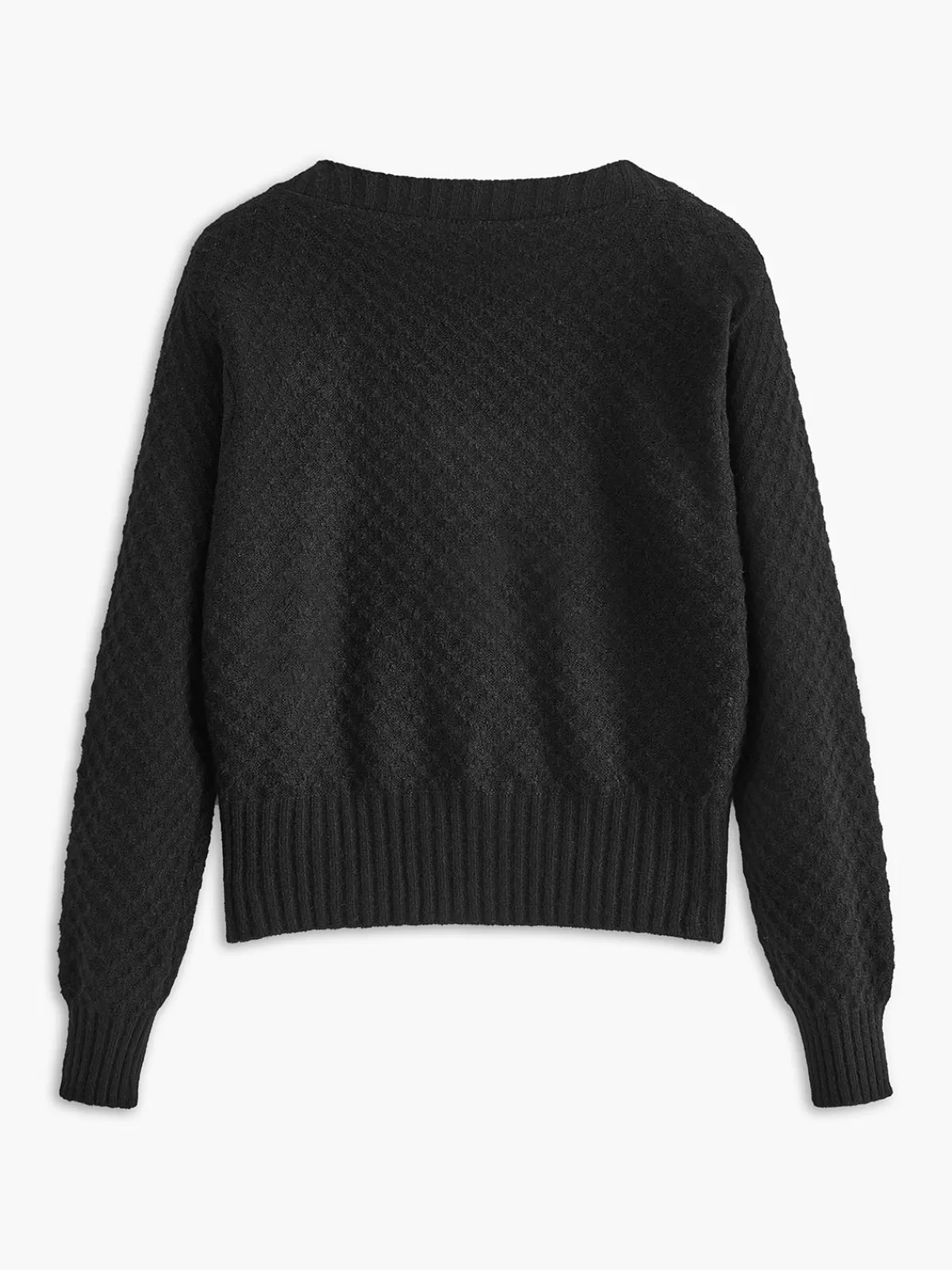 COMMENSE Leisure Asymmetrical Button Cardigan Black Flash Sale