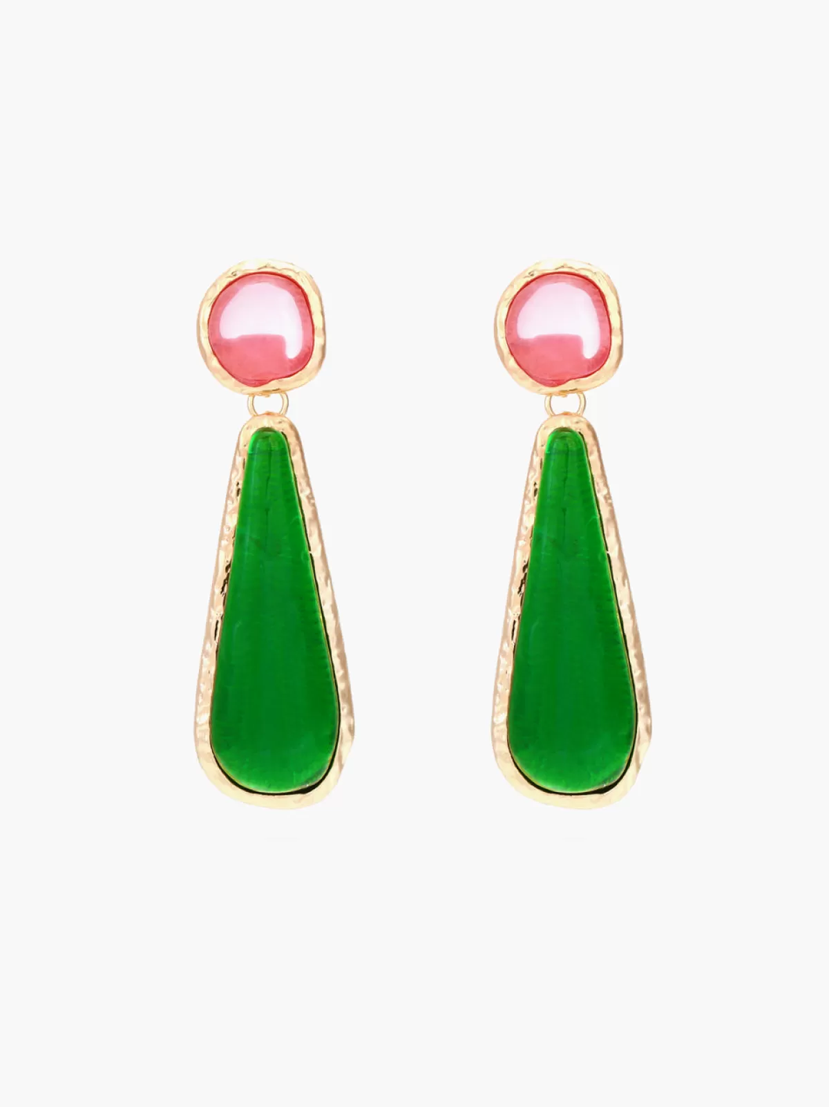 COMMENSE Midsummer Drop Earrings Green Sale