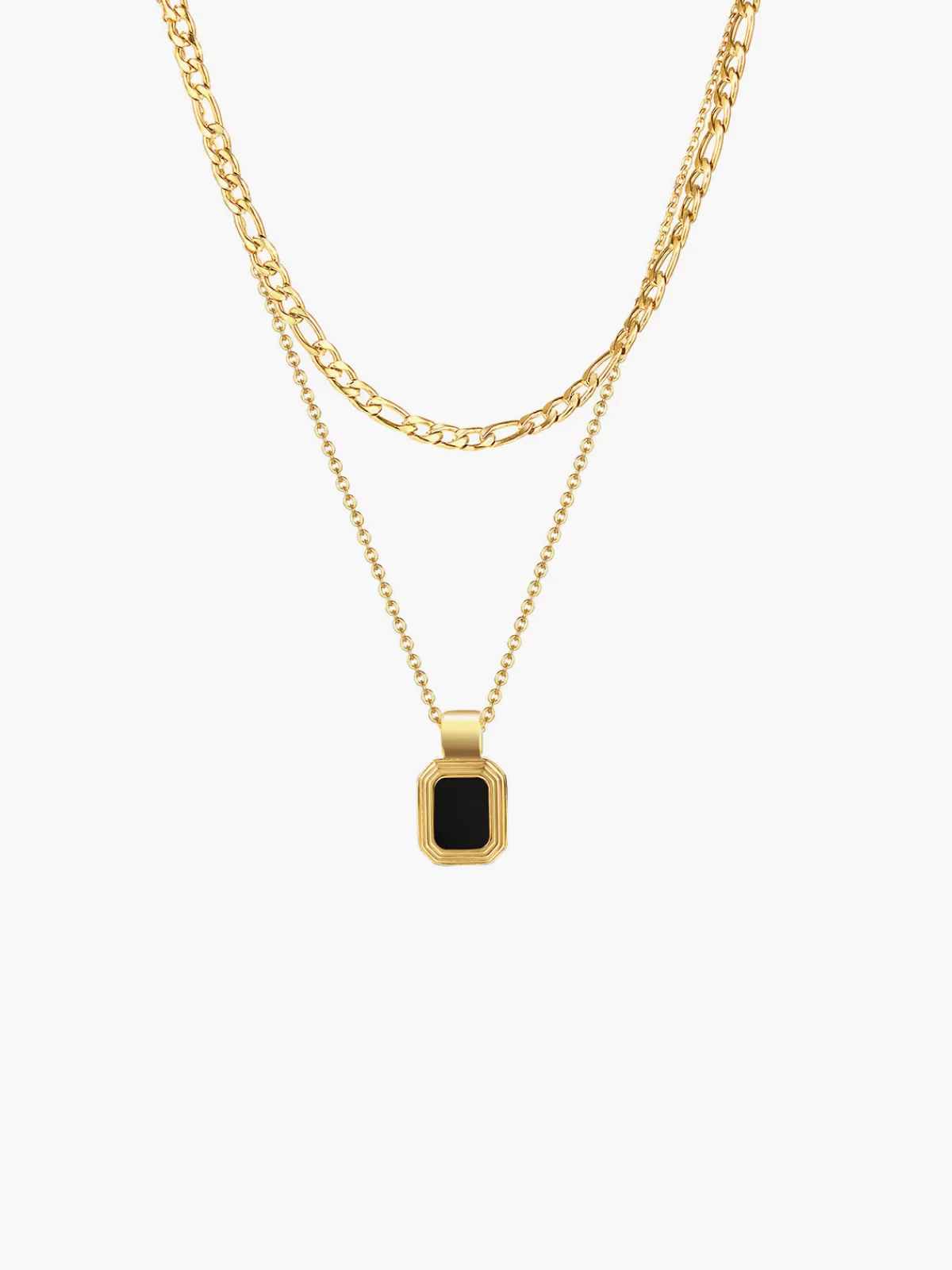 COMMENSE Nostalgia Necklace Golden New