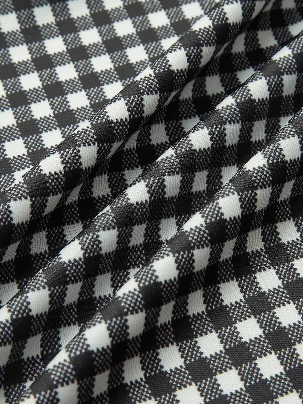 COMMENSE Plaid Piping Adjustable straps Cami Dress Black Clearance