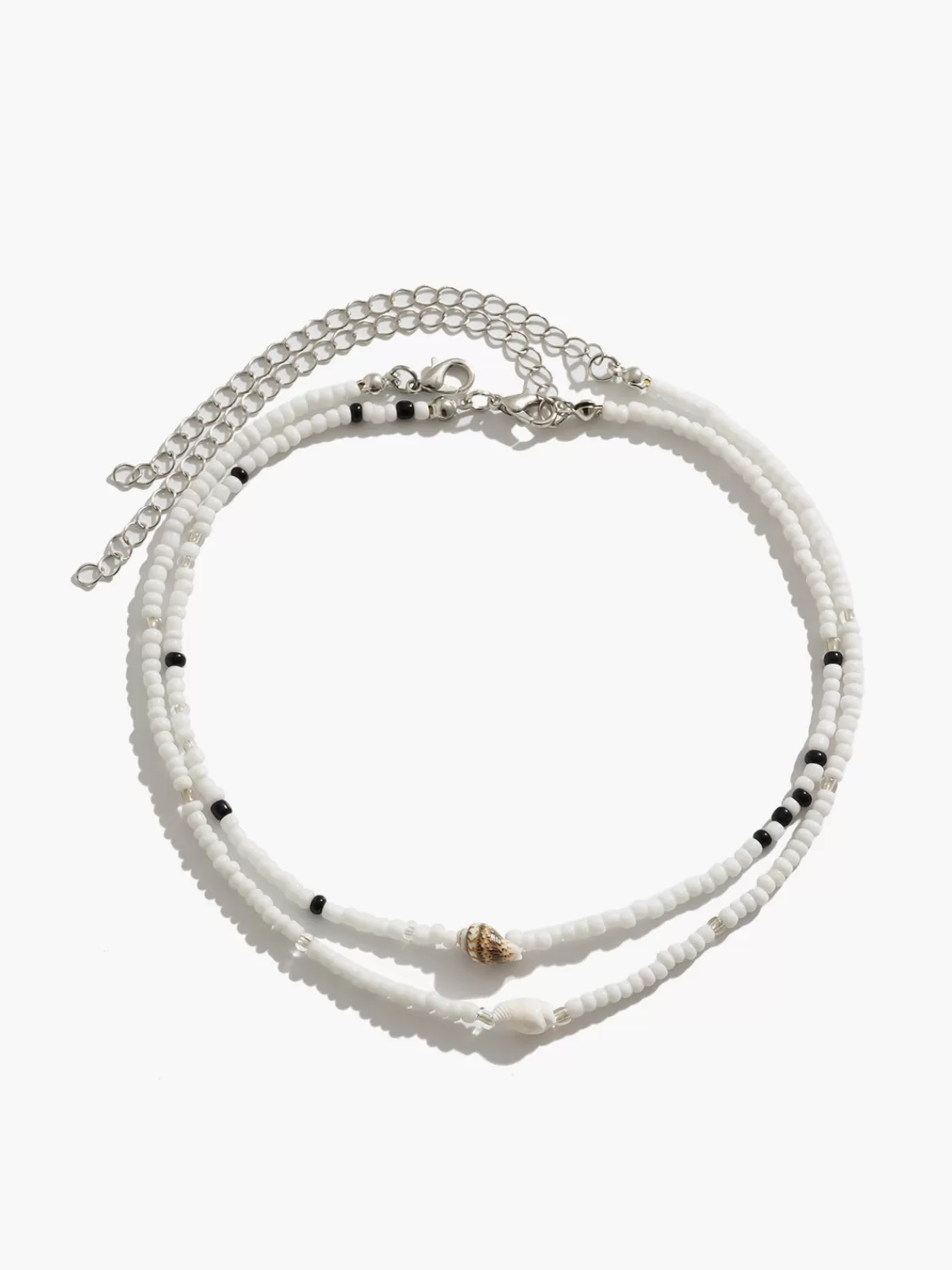COMMENSE Sea Shell Necklace White Cheap